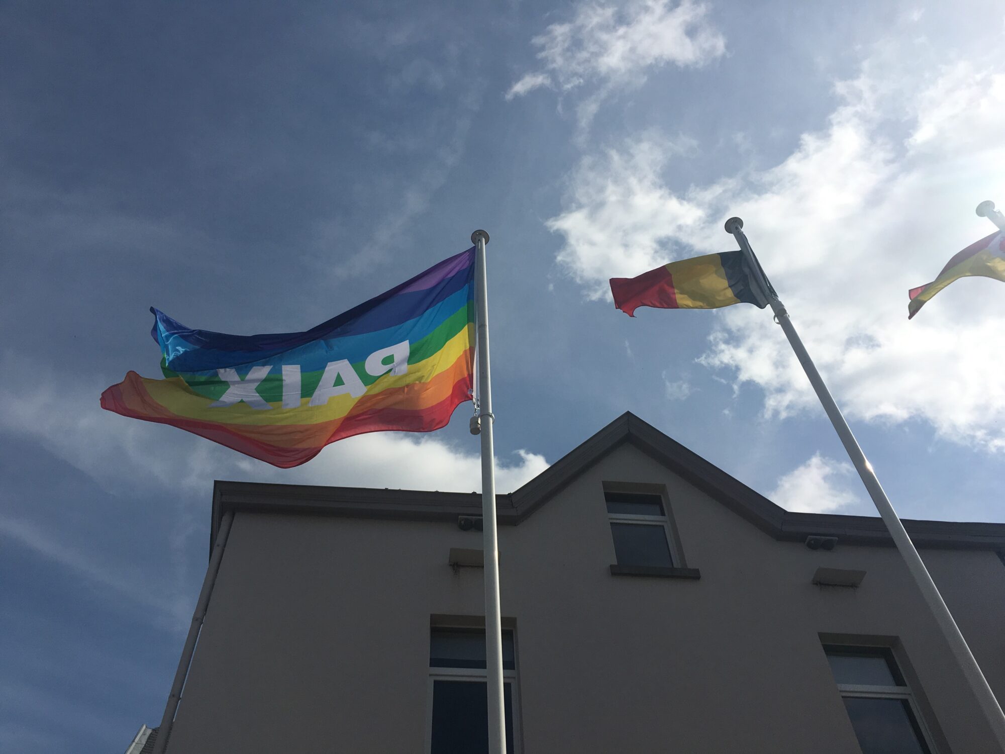 drapeaux de la paix