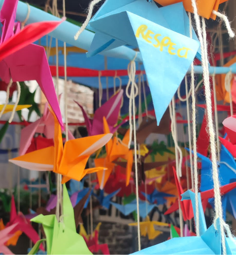 Grues origami esperanzah
