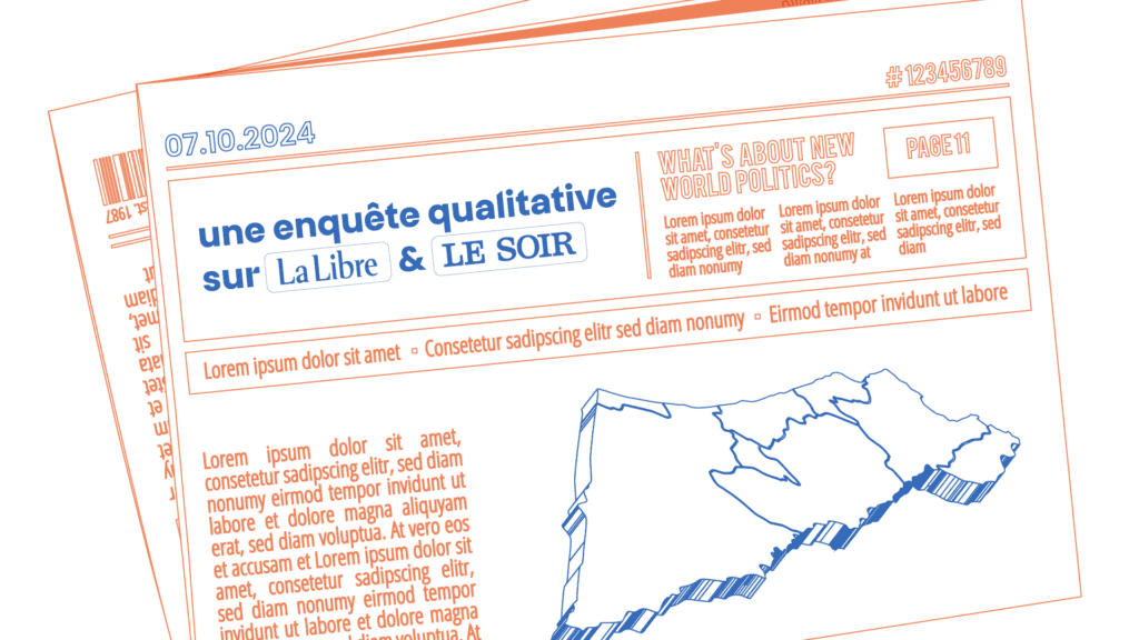Le traitement par les journaux écrits belges des évènements post-7 octobre en Israël-Palestine