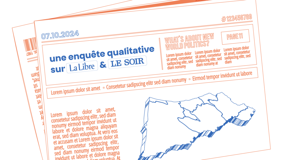 Le traitement par les journaux écrits belges des évènements post-7 octobre en Israël-Palestine